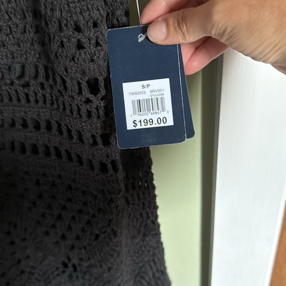 Lucky Brand black crochet dress size small. - Picture 6 of 11